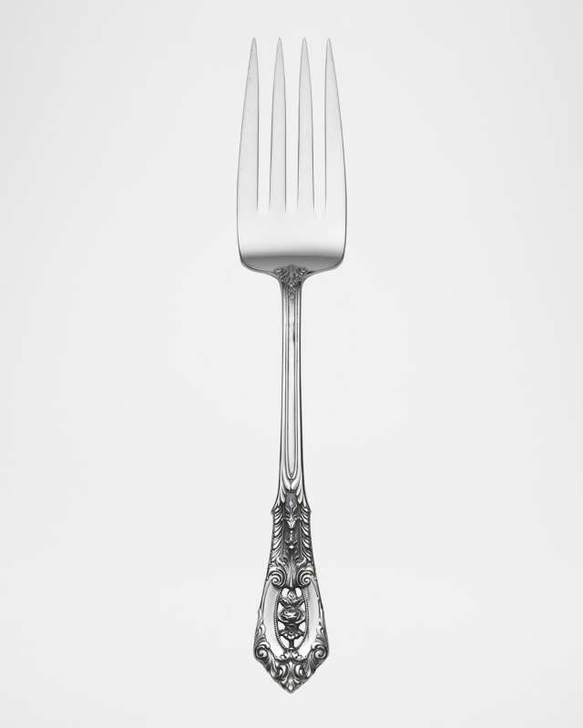 Rose Point Cold Meat Fork